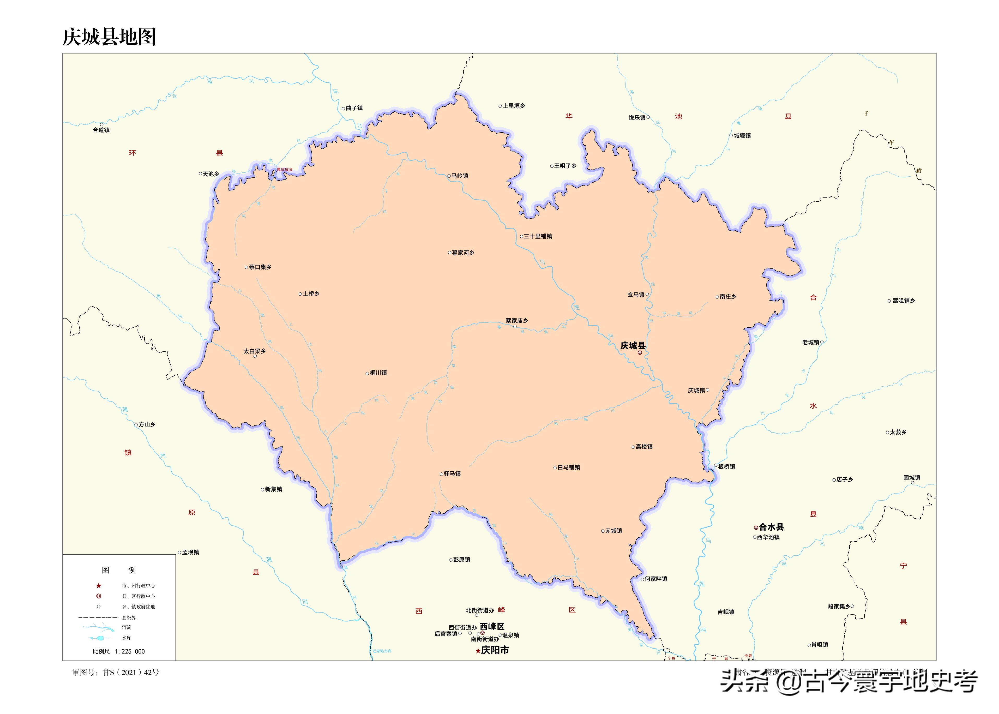 甘肃省各市州县地图,甘肃省旅游交通地图