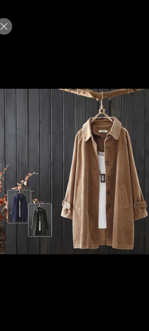 最新款灯芯绒外套女装,灯芯绒外套看起来廉价吗