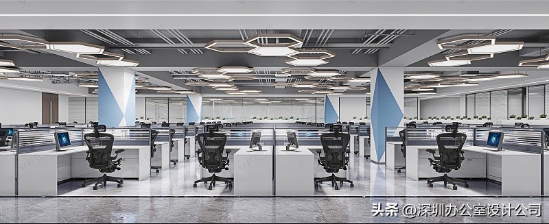 简约财务办公室装修效果图大全,高端简约30平米办公室装修效果图