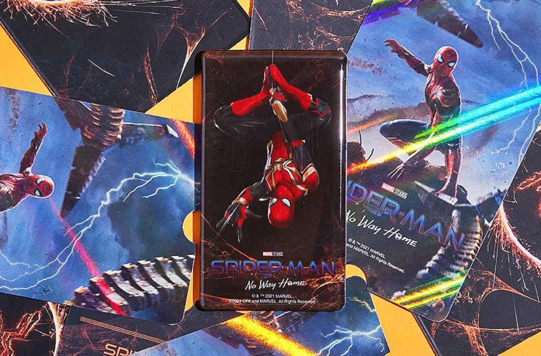 真的酸了，韩国《蜘蛛侠：英雄无归》的实体票根太好看了吧