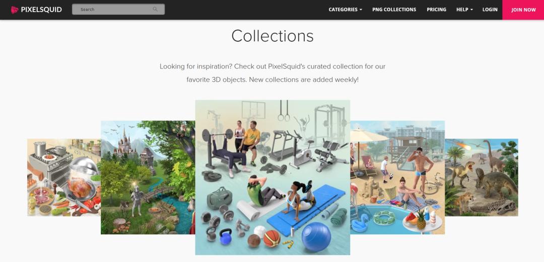 3d素材网站哪个最好,大厂免费3d模型