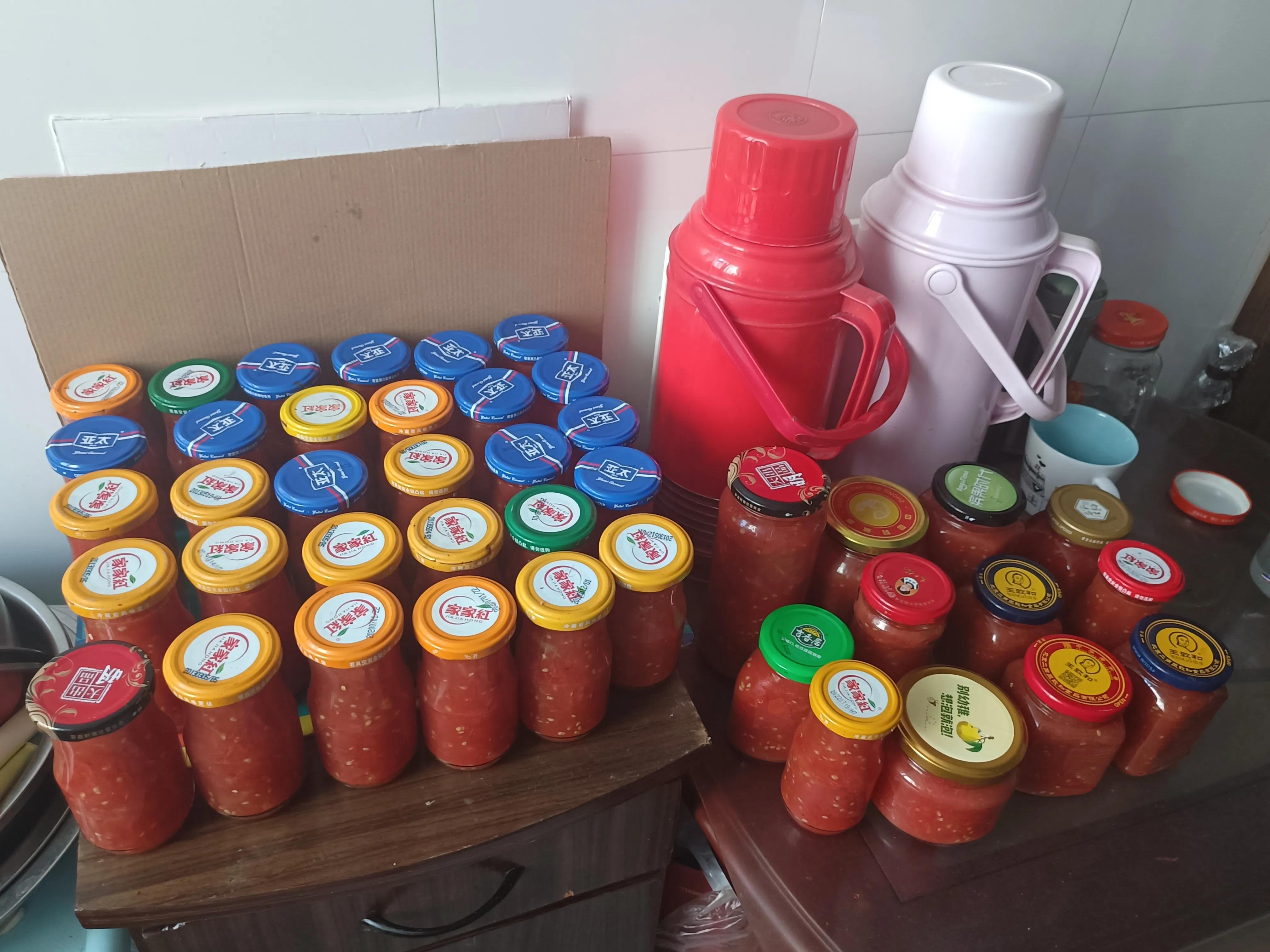 家庭自制番茄酱怎么存放,番茄酱腌制的制作方法