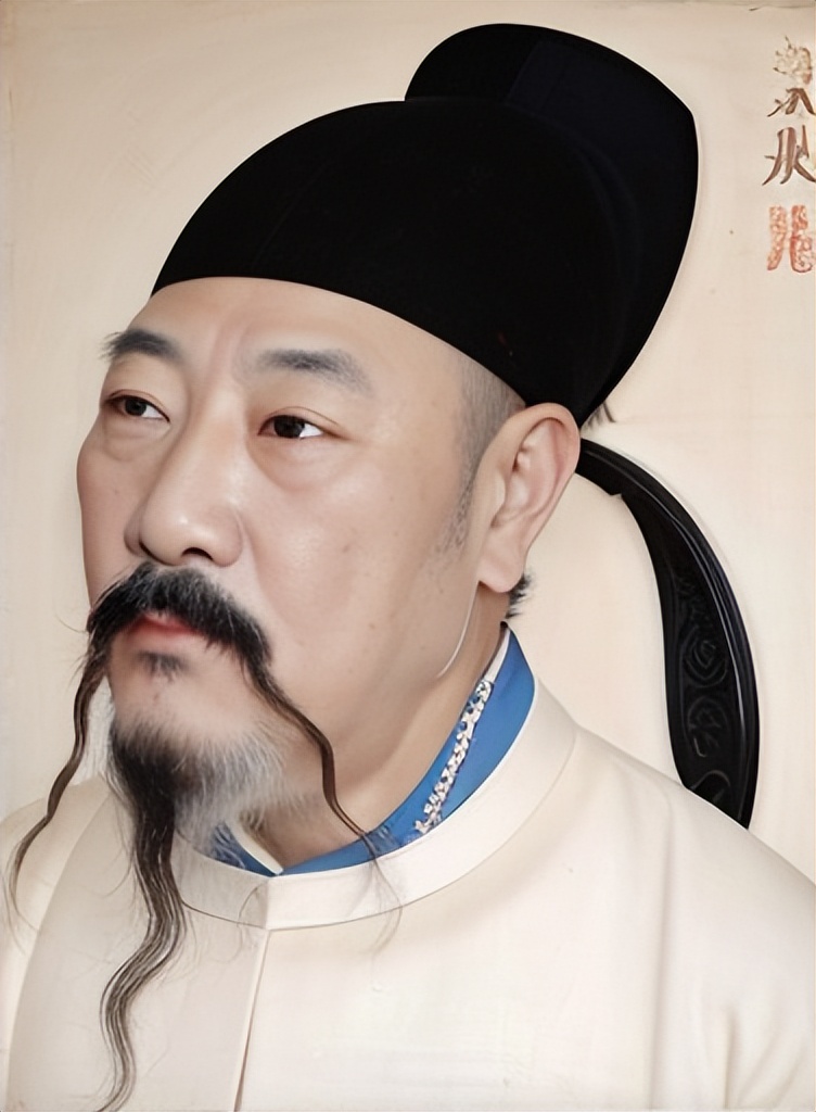 历史上的李白的真实长相,ai复原古人画像李白