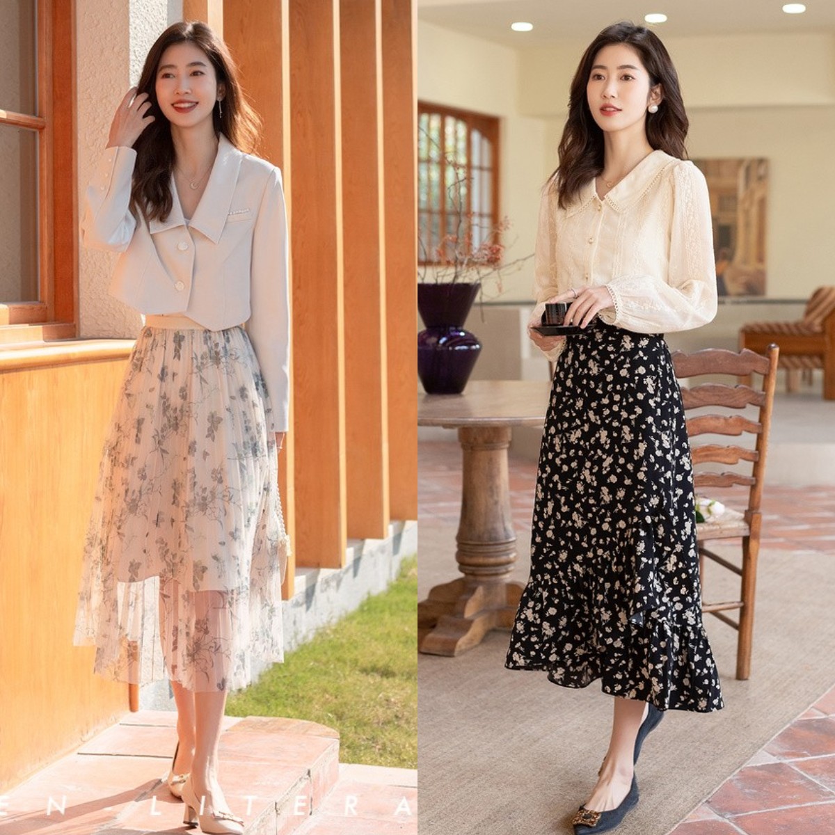 胖mm显瘦开叉半身长裙,胖女生半身牛仔长裙显瘦