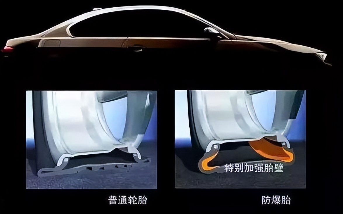 防爆胎哪个牌子不会容易爆胎,防爆胎侧面是不是特别容易爆