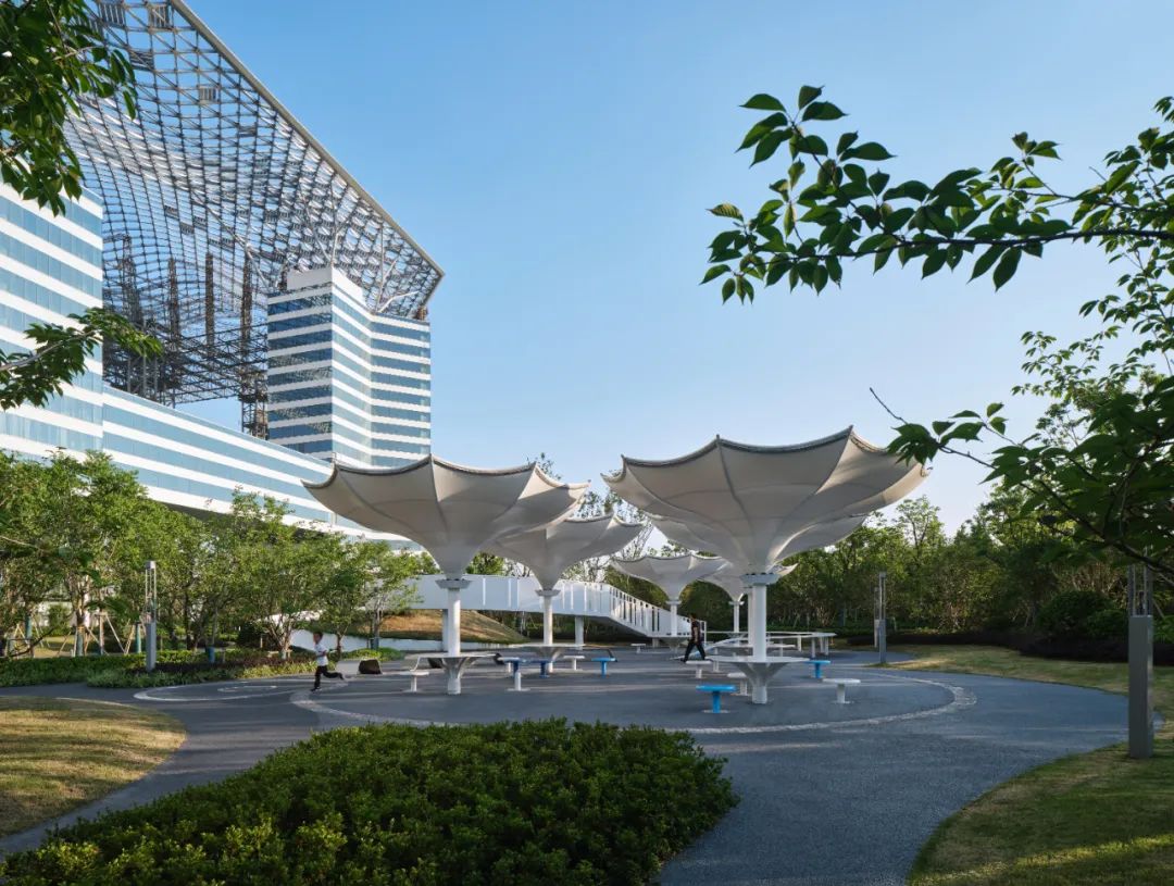 松江g60科创云廊旁边最美的公园,松江九亭g60科创云廊效果图