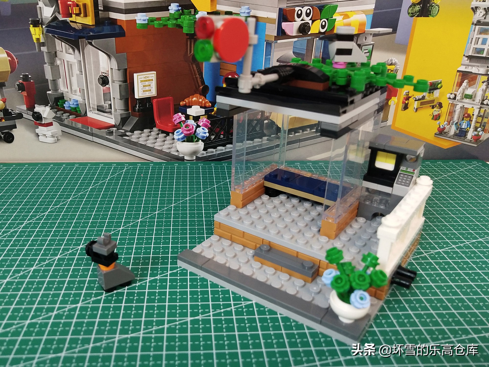 又大又炫酷的城市乐高,乐高创意百变街