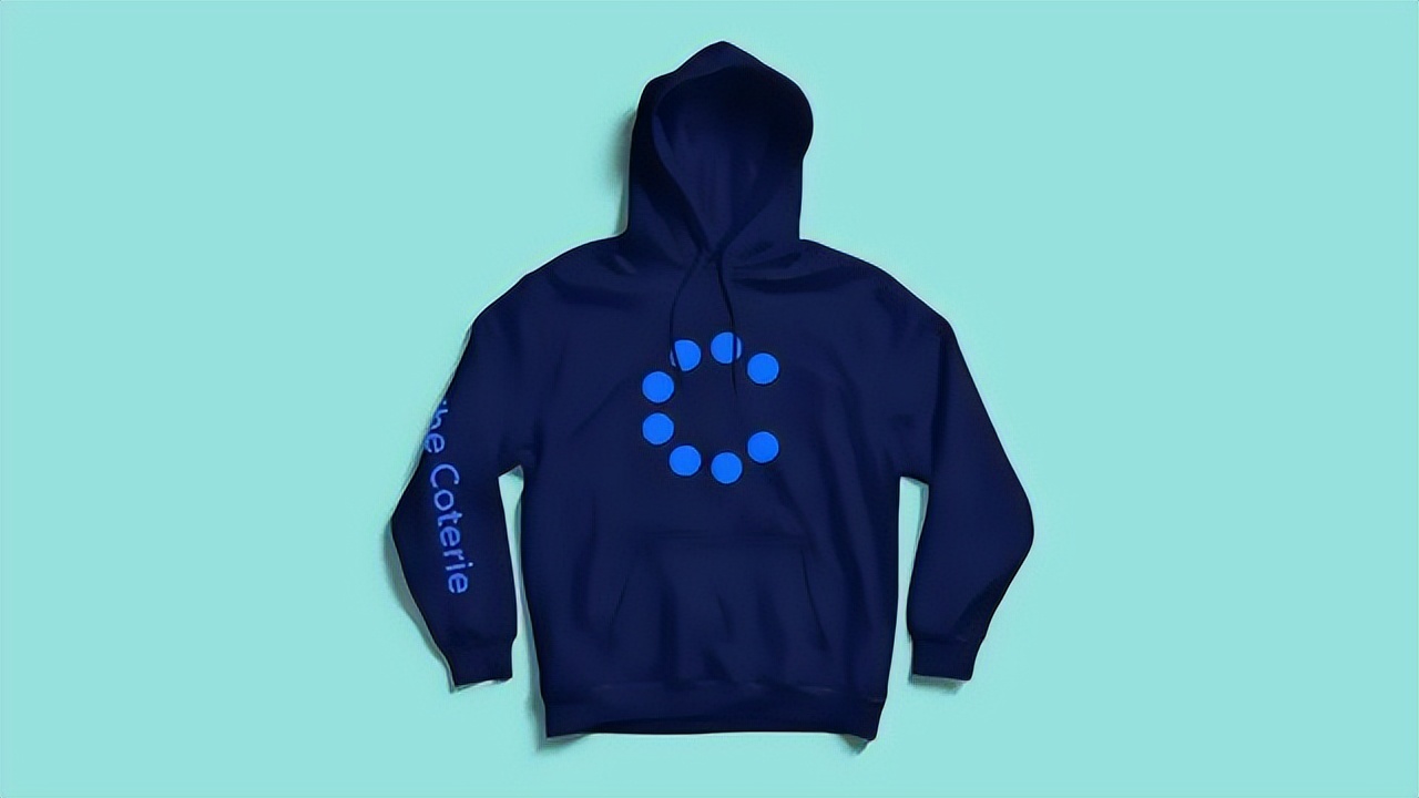 未之头条：你看这8个圆组成的logo，是不是很五角？