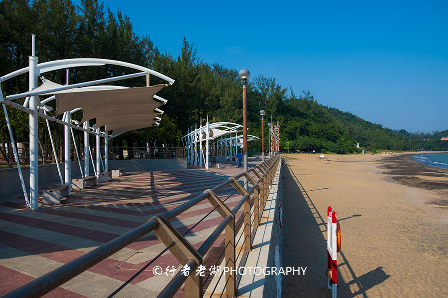澳门可游泳的沙滩,澳门黑沙滩露营地