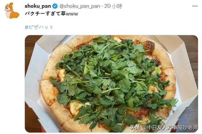 必胜客新品香菜披萨限定门店,日本必胜客披萨