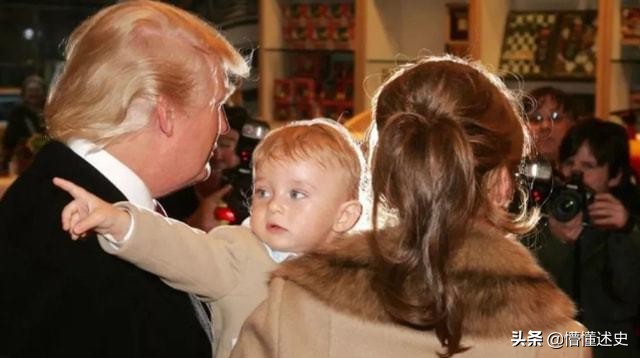 特朗普最小的儿子和最大的孙子,特朗普的小儿子今年几岁