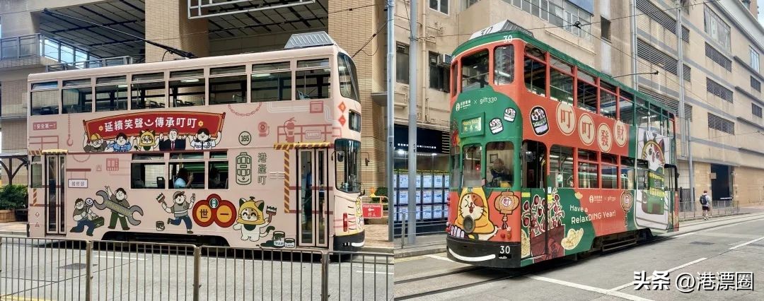 乘坐叮叮车感受香港悠久的历史,乘坐叮叮车感受香港慢节奏的生活