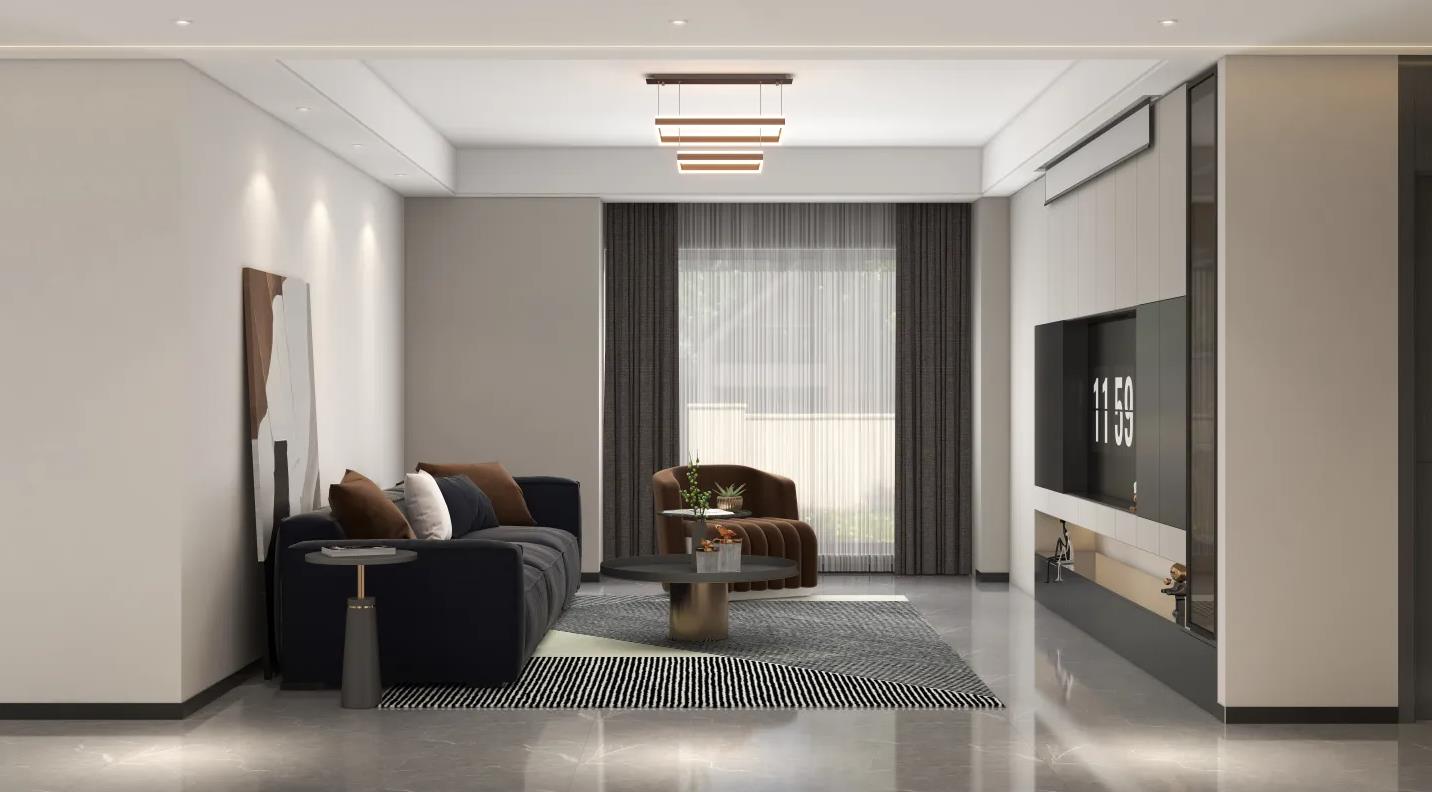 家装风格效果图大全轻奢110平,轻奢风格家装餐厅平面图