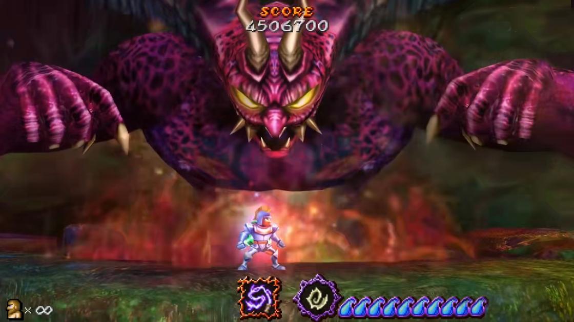 魔界村经典游戏,经典怀旧游戏大魔界村