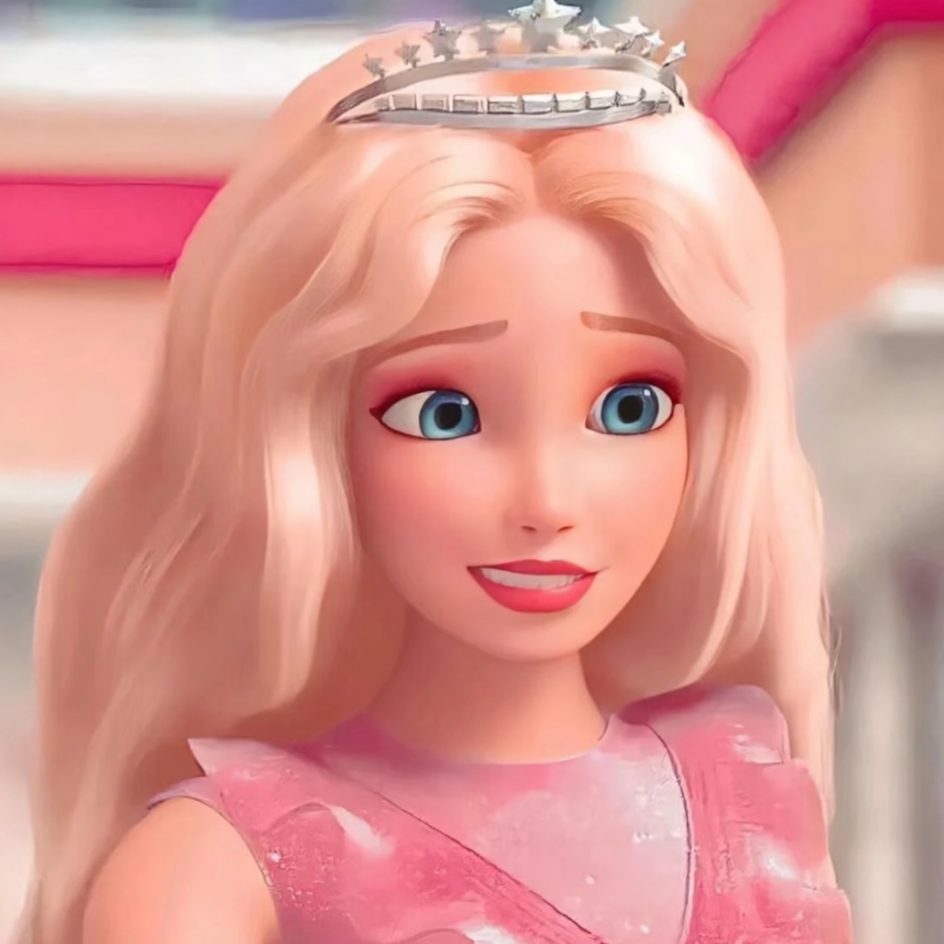 芭比公主头像高质量,芭比公主头像沙雕可保存