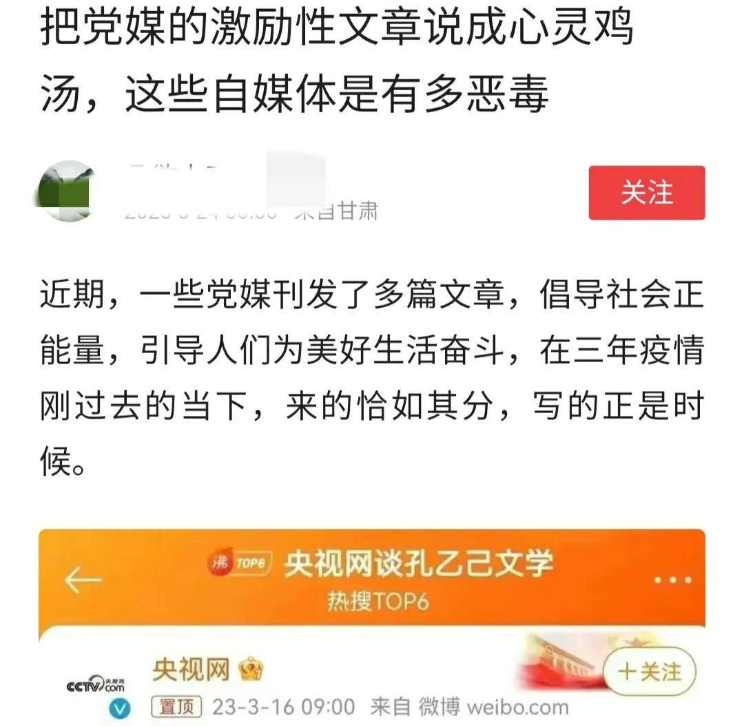 网闹、自媒体恶毒、挑唆对立关系、放大社会问题。真会扣帽子啊！