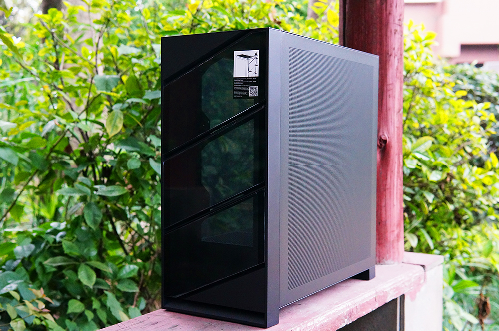 鑫谷昆仑御风幻影黑机箱,鑫谷昆仑御风机箱分体式水冷