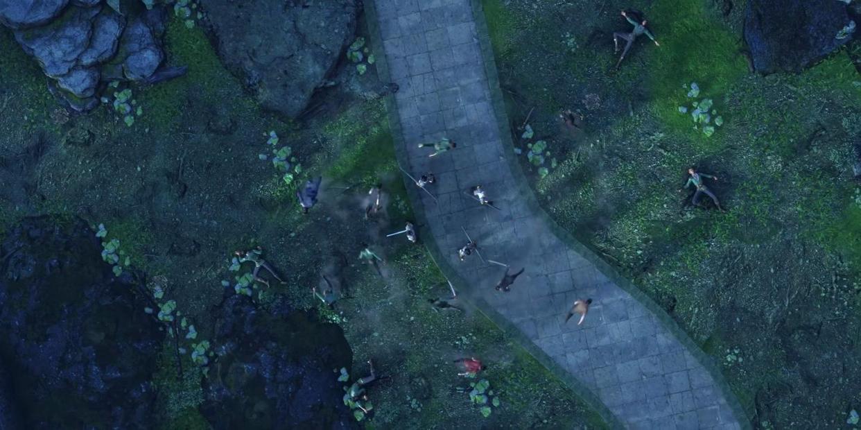 斗破苍穹：黑煞队被淘汰，萧炎小队迎战白煞队，斗灵罗侯一挑四