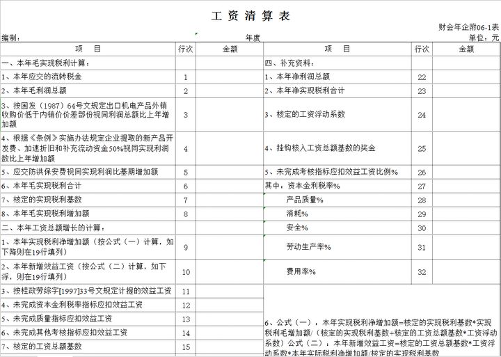 员工工资明细表怎么输入公式,核算员工工资用的函数公式