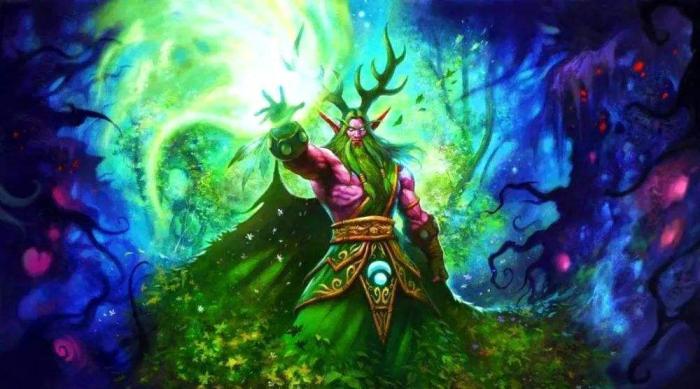 4本主角是德鲁伊的网络小说，自然之怒惩万物，天灾魔兽慑众生