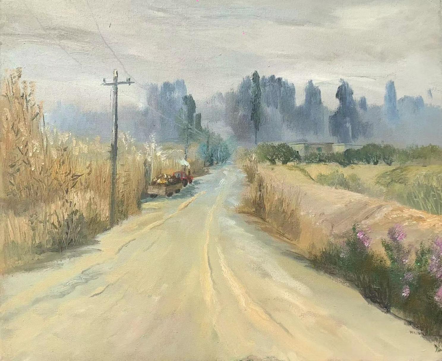 哈孜艾合买提油画最贵的作品,艾合买提江莫明