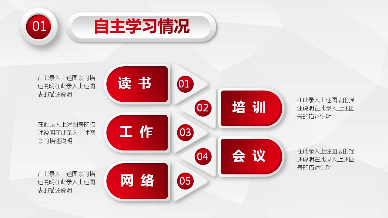 2021年年终述职报告ppt模板下载,红色述职ppt模板免费下载