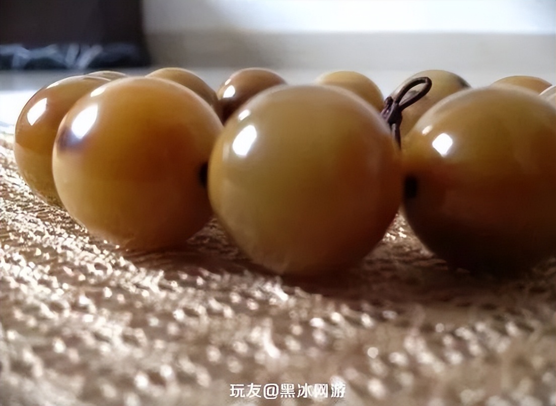 牦牛角能盘出包浆吗,牦牛角手串盘出来什么效果