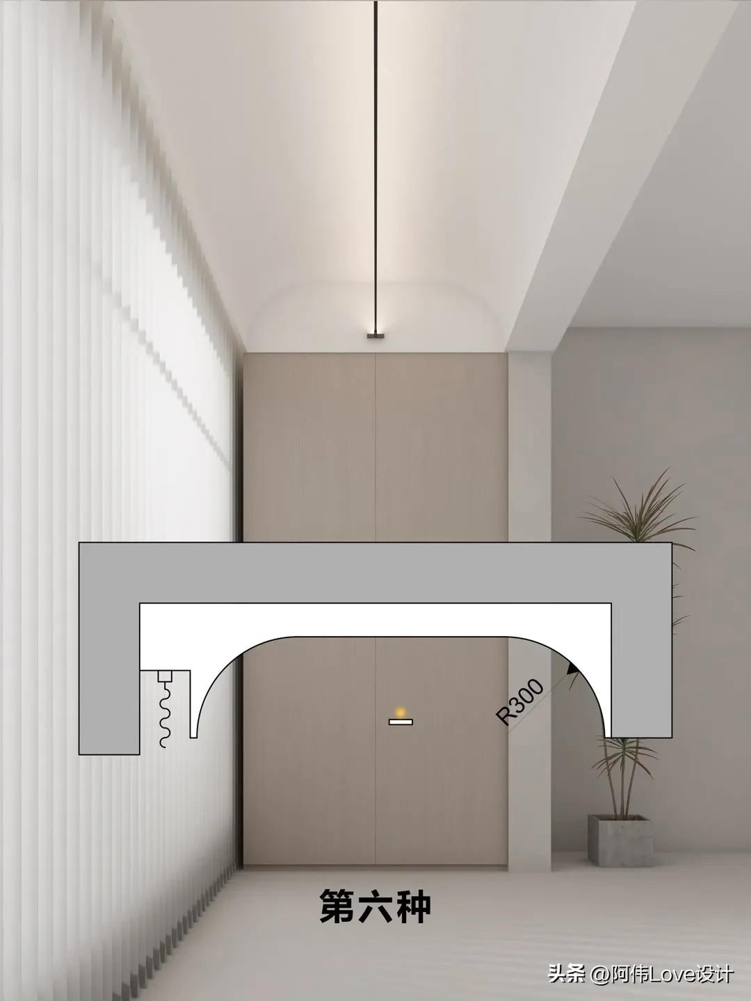 阳台吊顶隔断效果图,阳台吊顶做法效果图大全