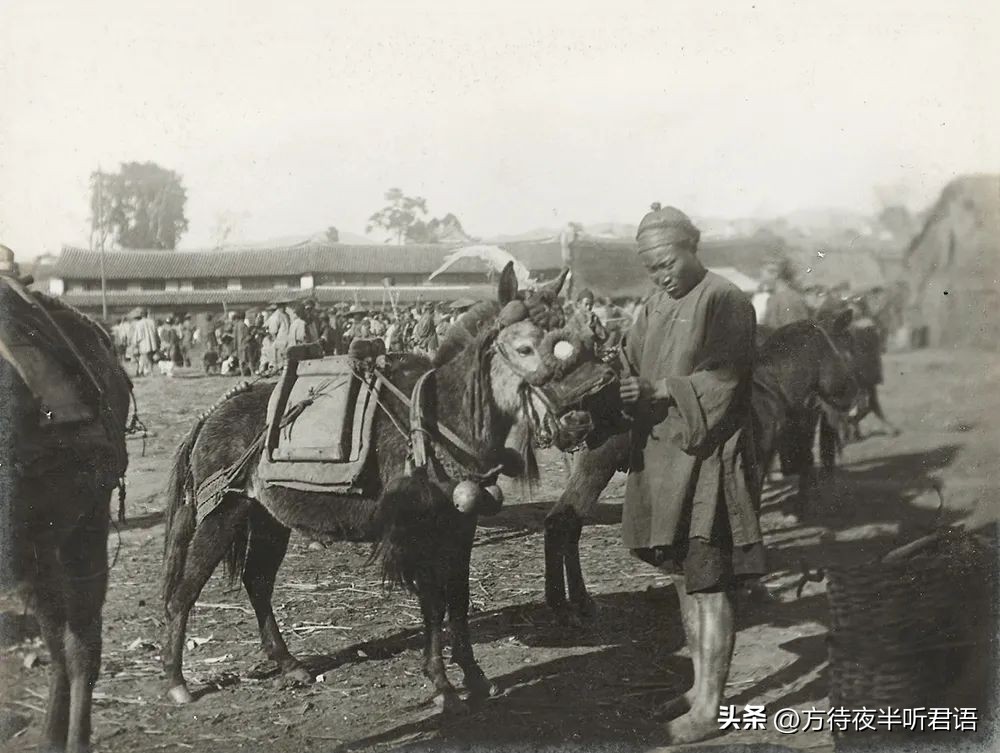 清朝老兵珍贵历史影像,百年前清朝人的珍贵影像