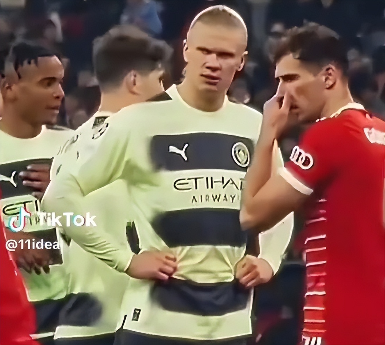 哈兰德散步过掉门将爆射双响,哈兰德5粒进球无助攻