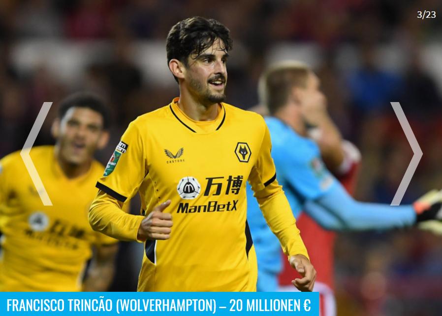 德转更新巴西球员身价榜,门德斯身价排行