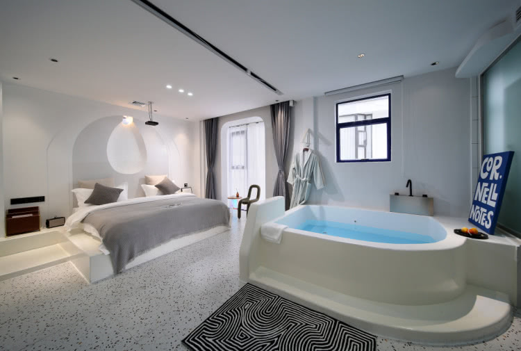 厦门圣托里尼民宿,厦门轻奢风海景民宿