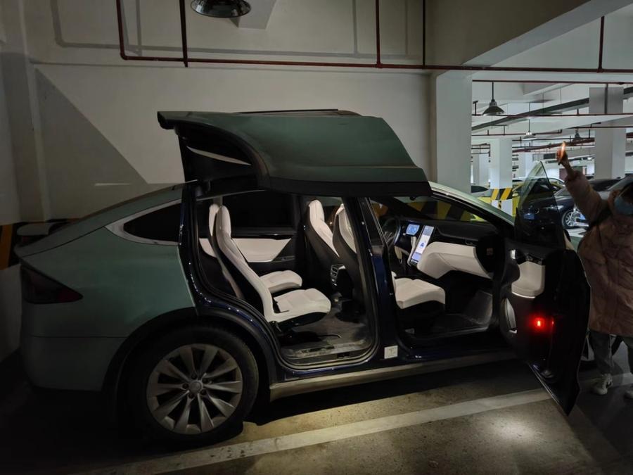 第一批蓝牌特斯拉modelx价格,特斯拉进口modelx2012-2019款