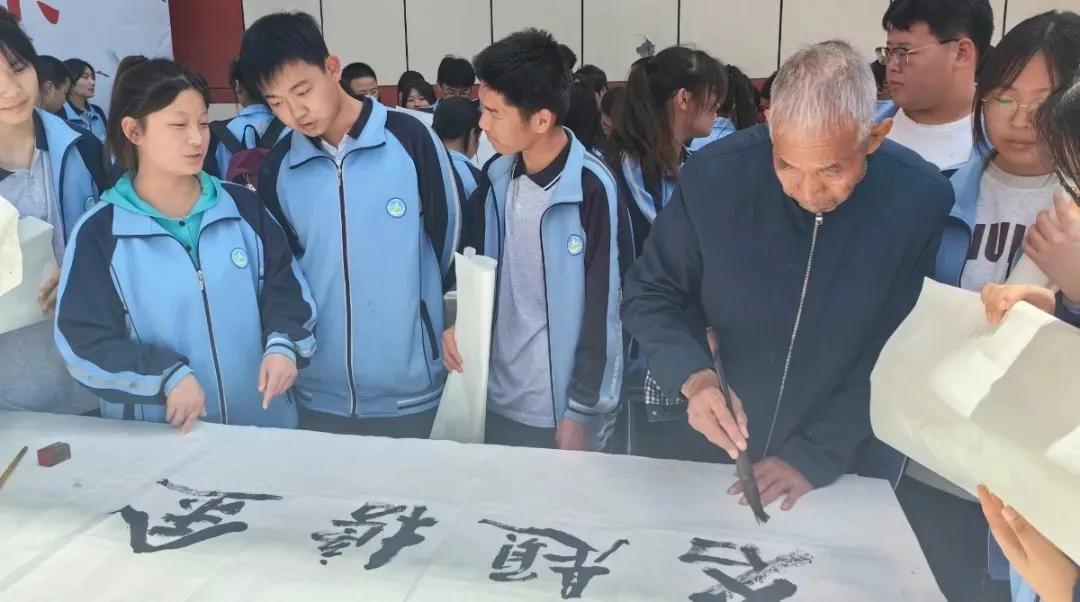 合阳二中书画展,合阳中学书画展