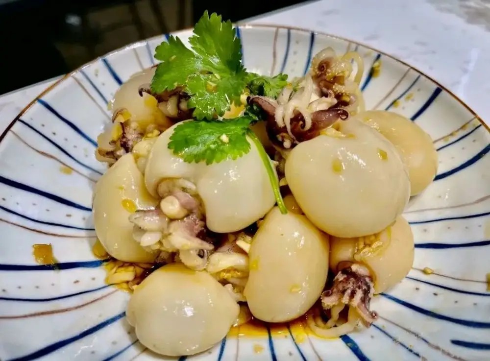 xo酱芦笋炒墨鱼仔,墨鱼仔炝芦笋