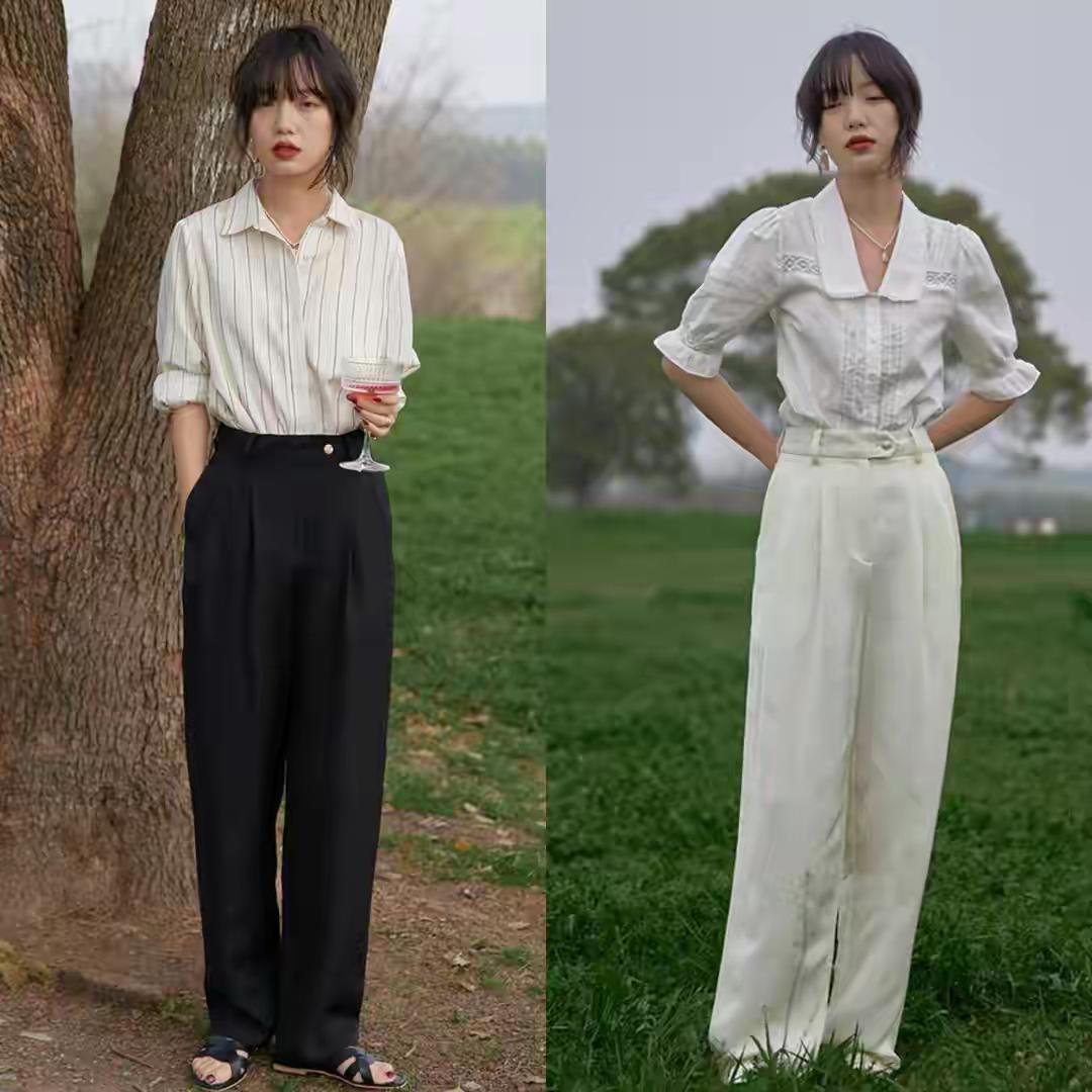 穿阔腿裤搭啥鞋,高腰宽松阔腿裤该怎么搭配鞋子