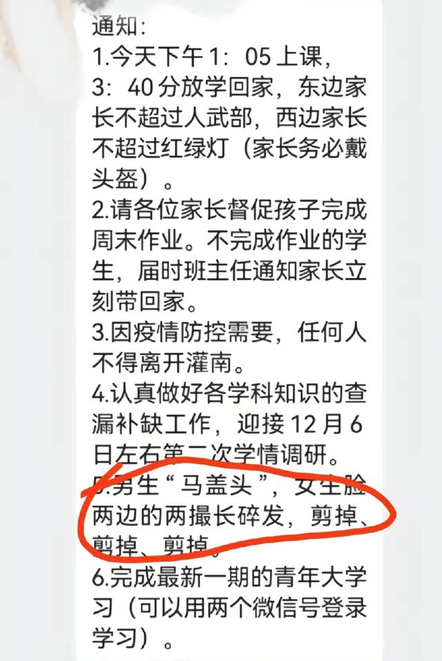 学生头标准发型要求,学生头发型规定的意义