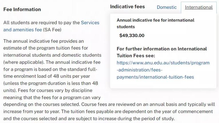 全球主要国家留学费用比较,全球留学费用排名