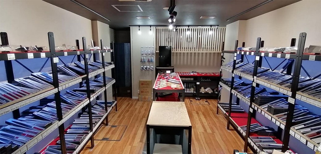 古法锻造菜刀,手工菜刀锻打日本