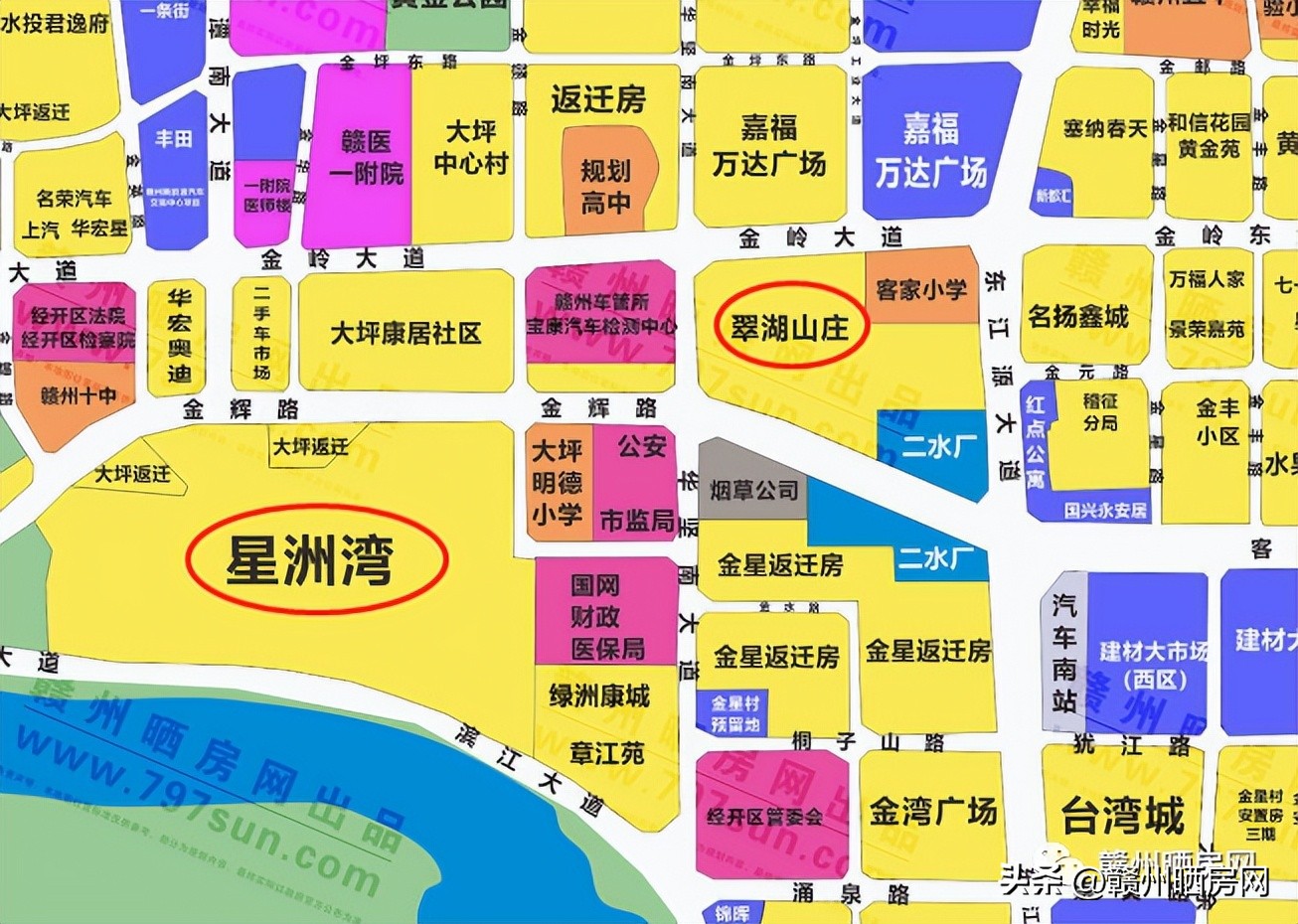 赣州万达附近的小区有哪些,赣州万达广场别墅