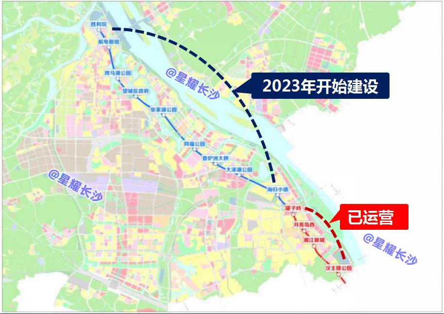 轨道4号线站点北延段最新线路图,4号线将向南延伸有几个站