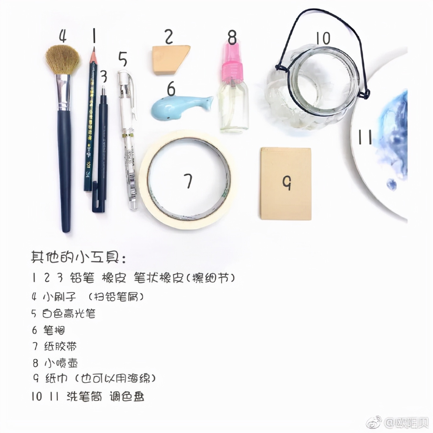 95后女孩画山水画,95后女大学生画山水课堂