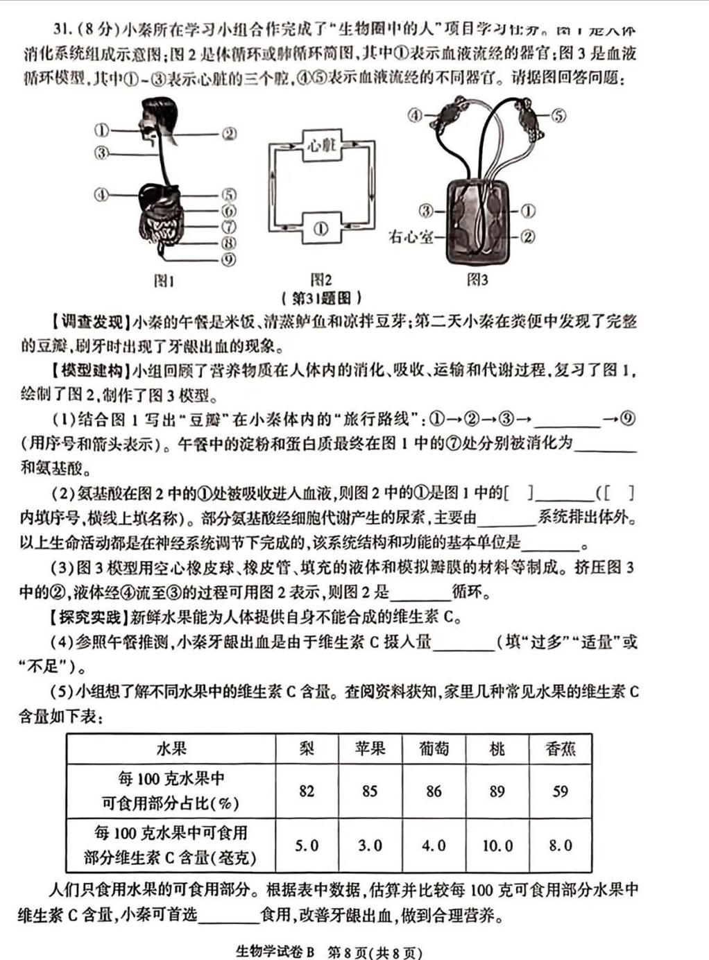 陕西2023年中考试卷及答案,2019陕西省中考试卷及答案解析