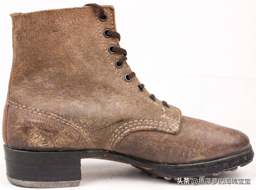 二战时期德国专用军靴,二战德国军靴长筒图片