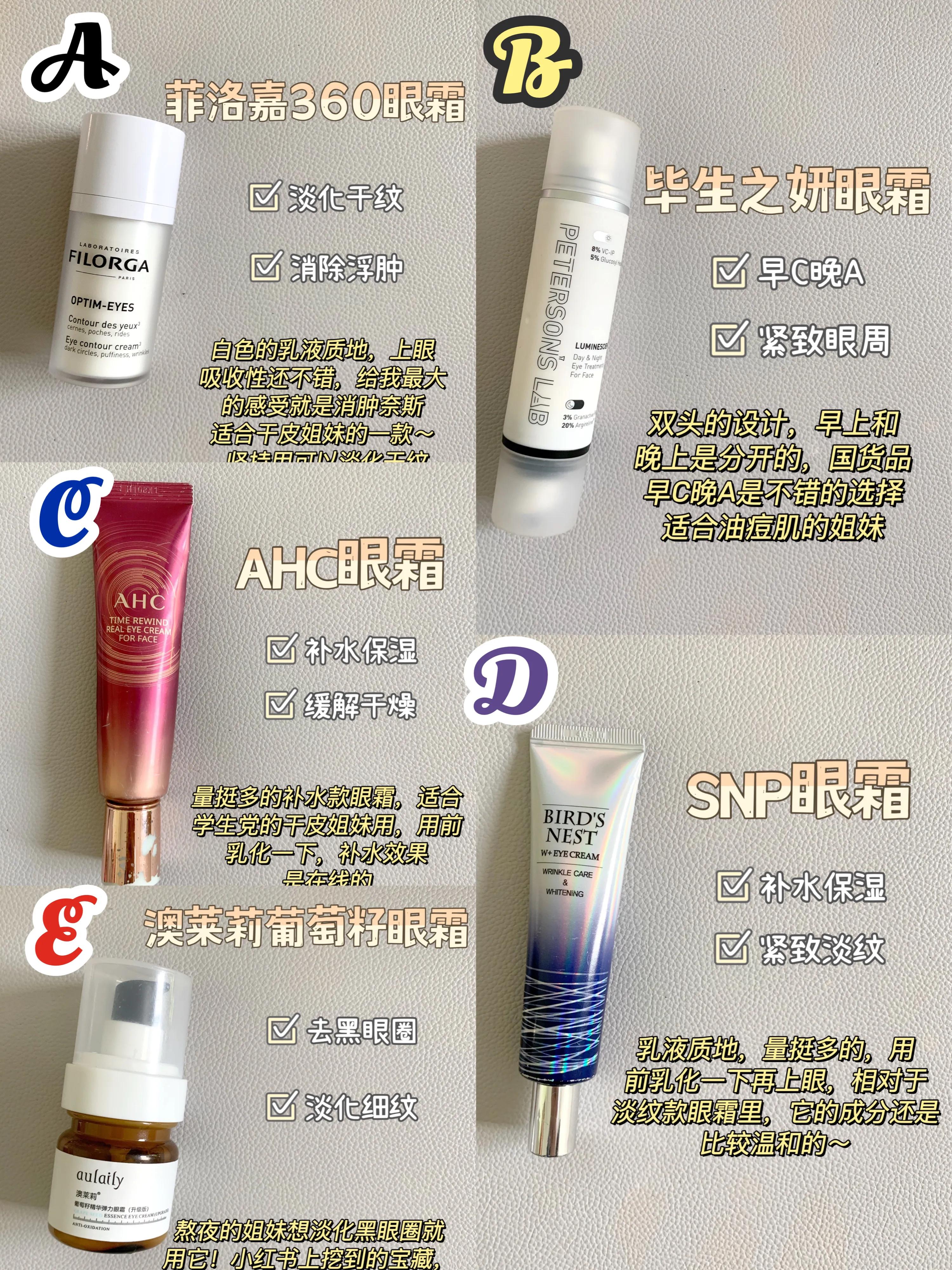 去香港必买的几款眼霜,港真最值得买的产品