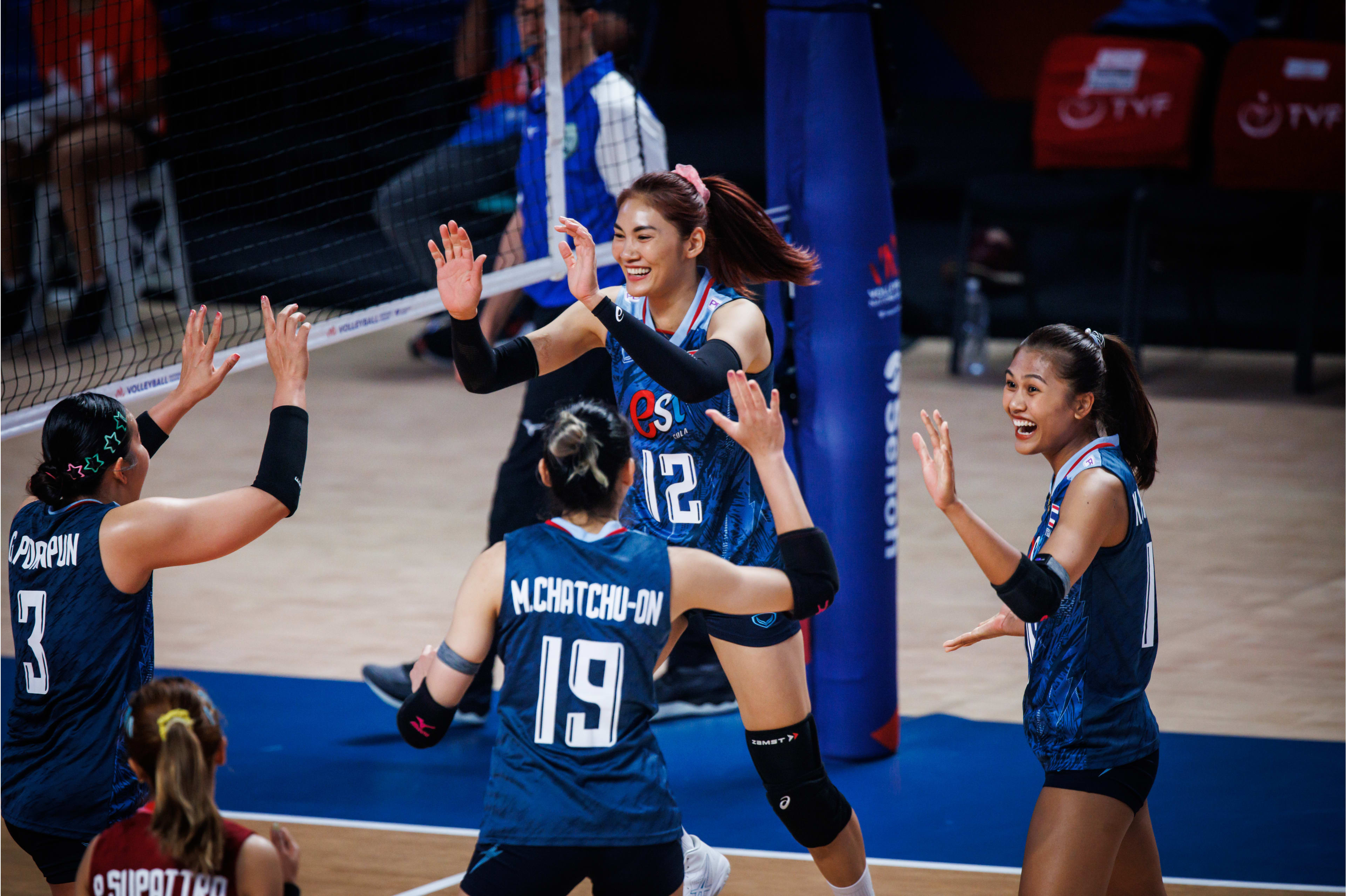 女排世联赛对阵韩国最新积分榜,世界女排联赛最新战报泰国女排