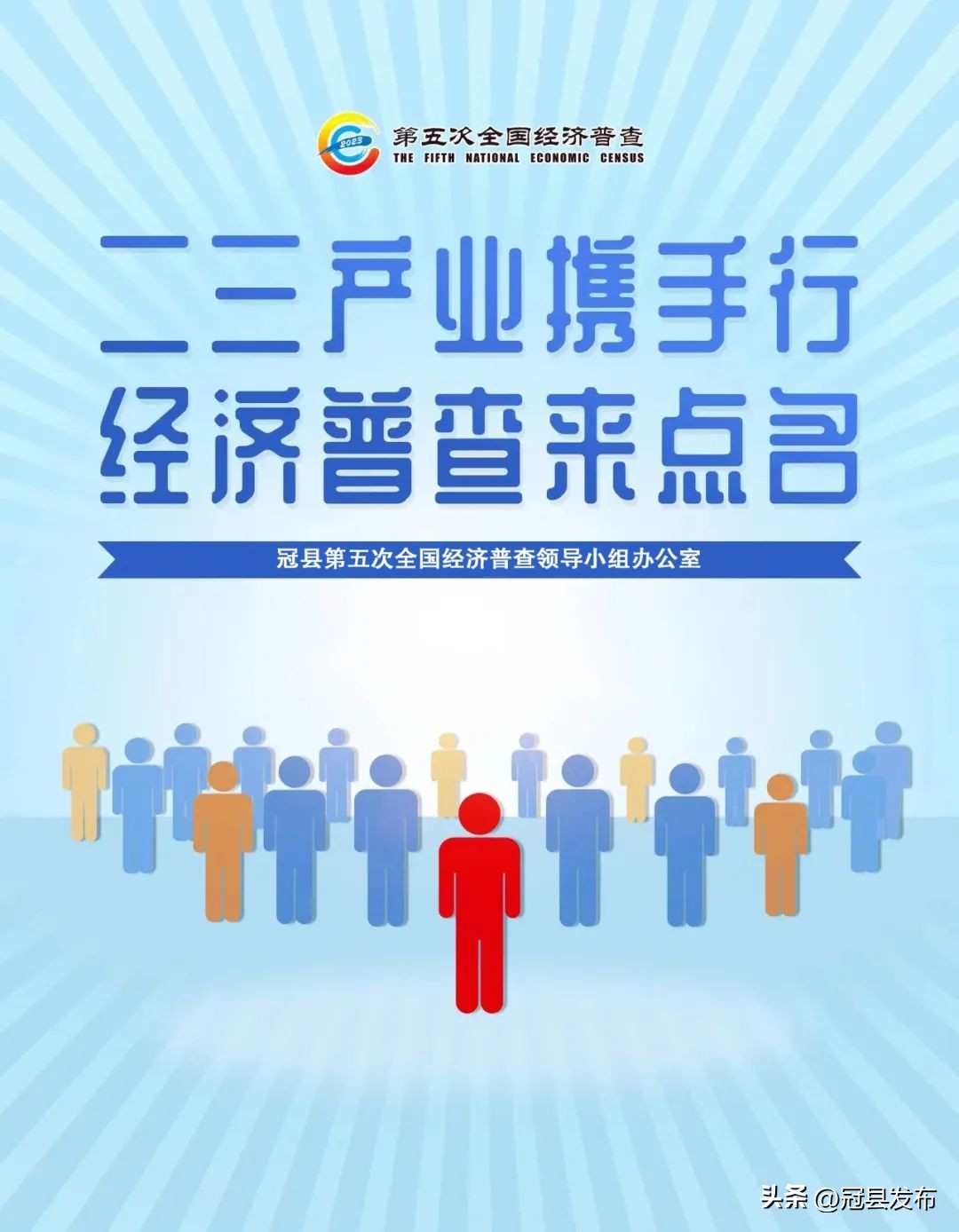 经济普查宣传海报图片,第五次全国经济普查宣传画