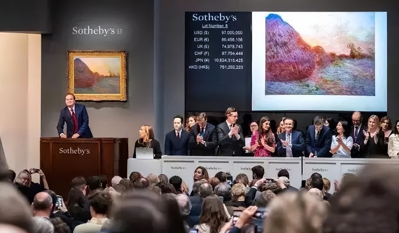 莫奈干草堆系列夏末清晨作品赏析,莫奈的干草堆和日出印象哪个更好