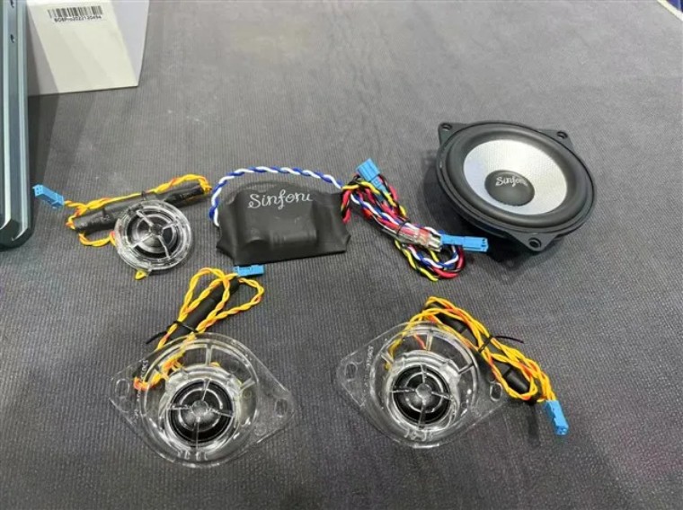 宝马5系改波士顿音响,喀什老款宝马5系音响改装