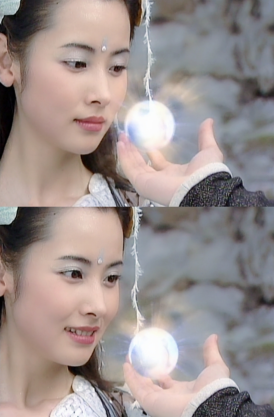 杨明娜年轻时的古装照片,杨明娜聊斋蛇妖